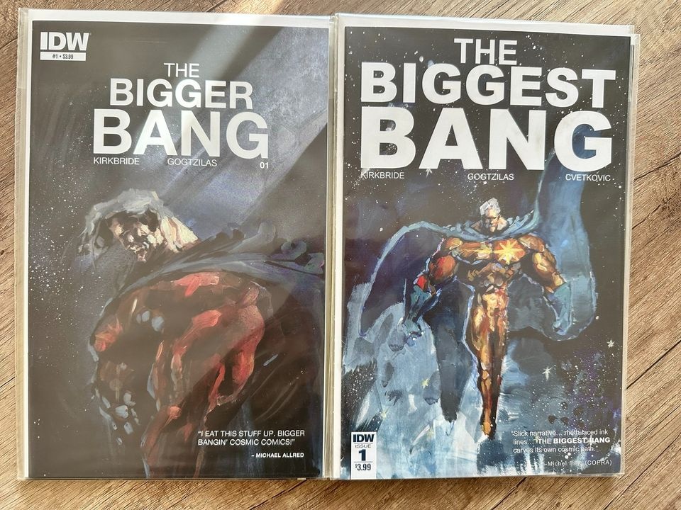 Komiks The Bigger Bang #1-4 + The Biggest Bang #1-4 (IDW)