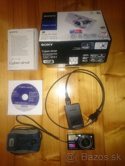Predám fotoaparát Sony Cyber-Shot DSC-WX1