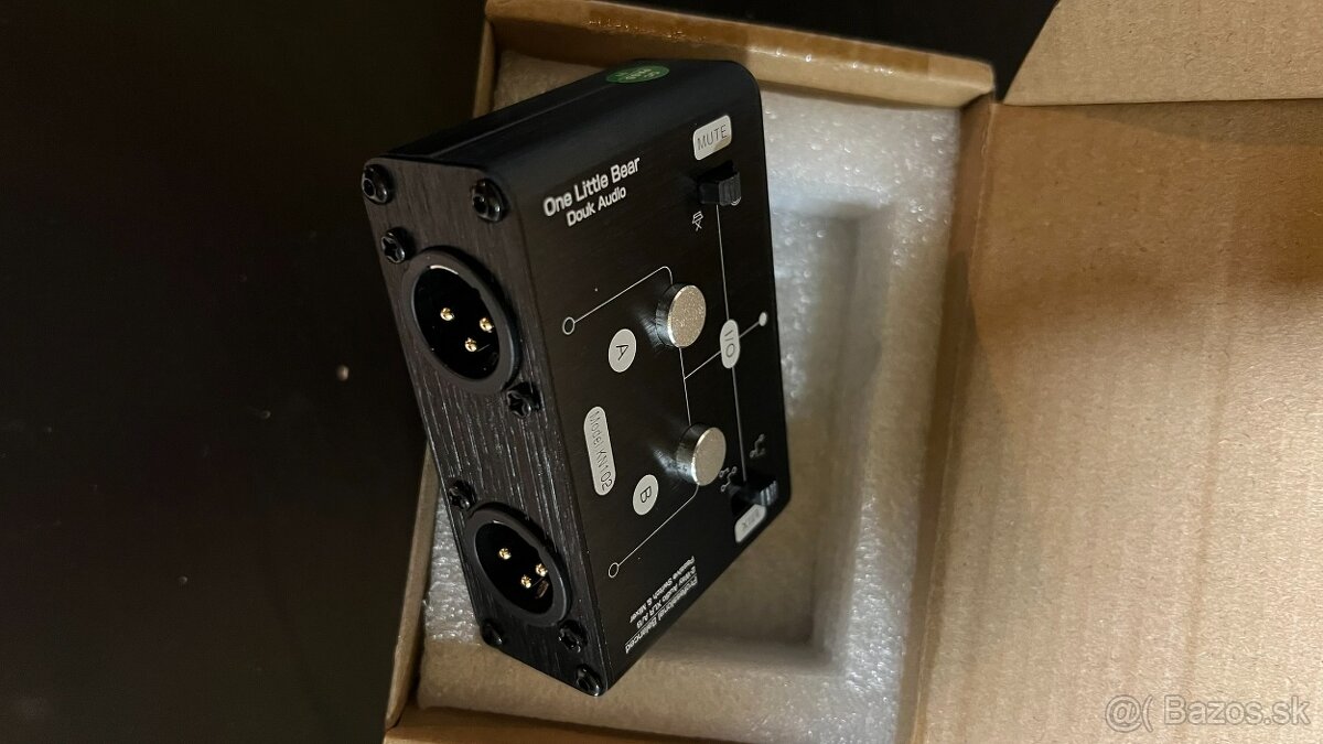 Prepínač XLR vstupov