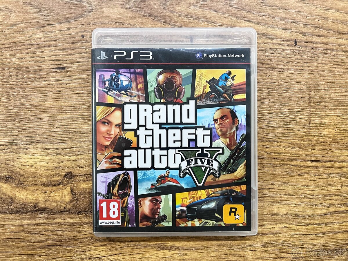Hra GTA 5 na PS3