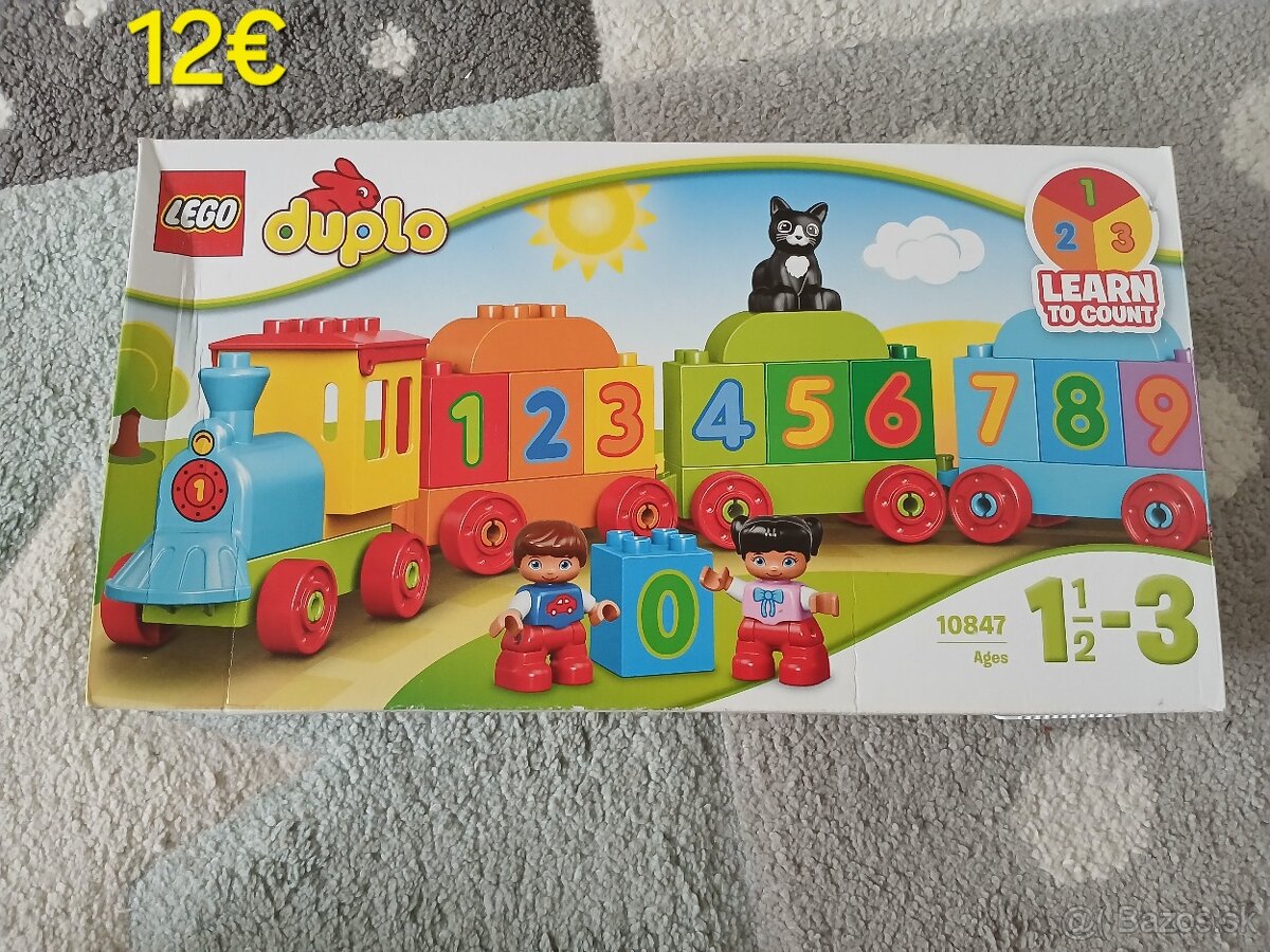 Lego Duplo 10847 Vlacik s cislami