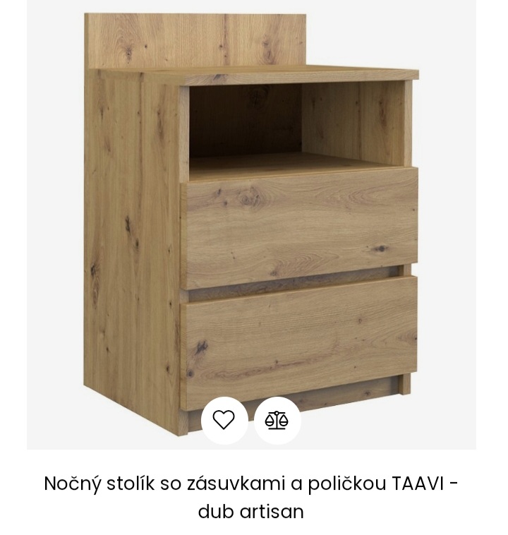 Nočný stolík TAAVI