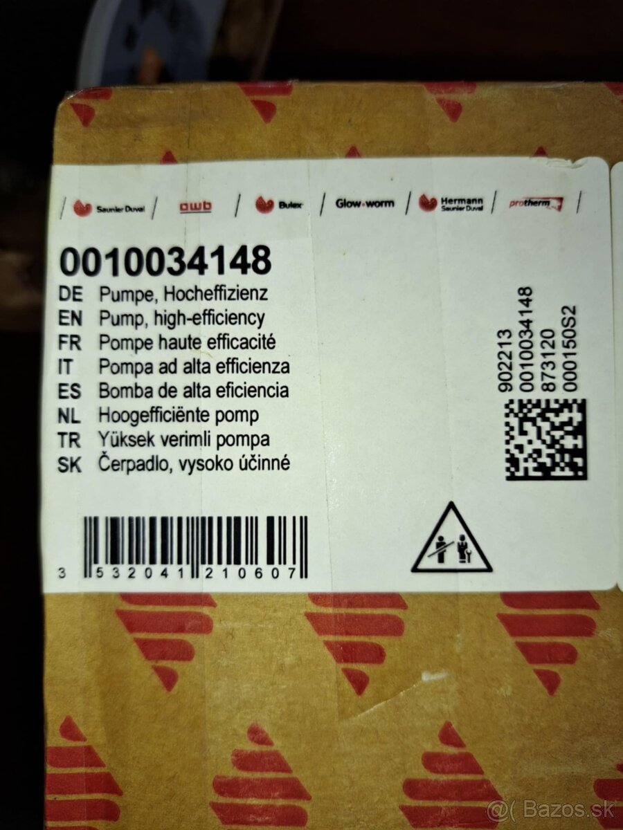 Predám čerpadlo na plynový kotol Protherm