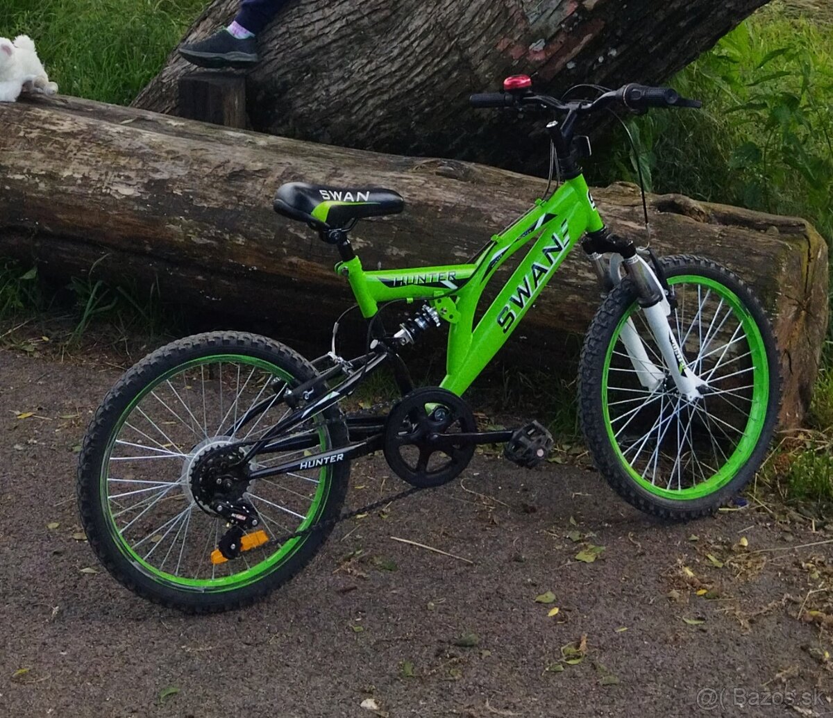 Predám celoodpruzeny detský bicylek