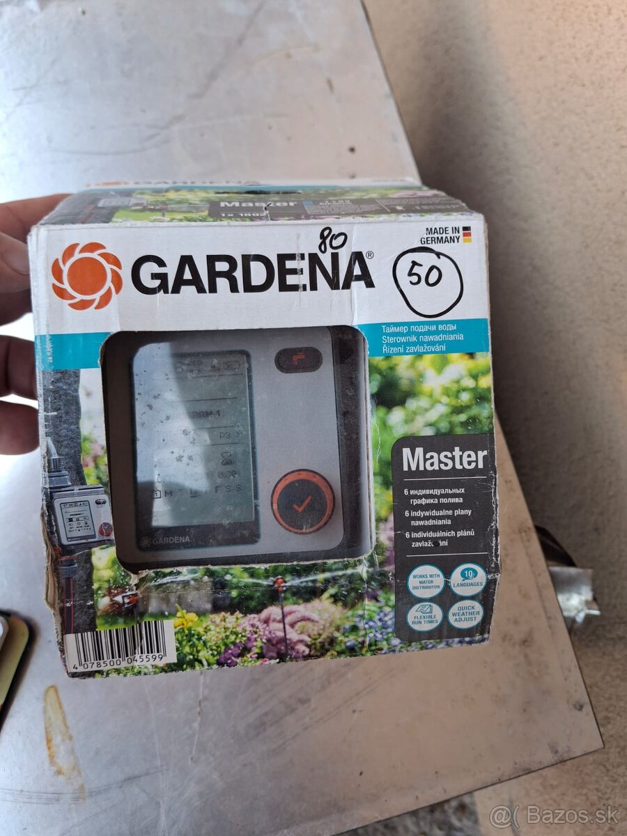 Gardena riadenie zavlažovania