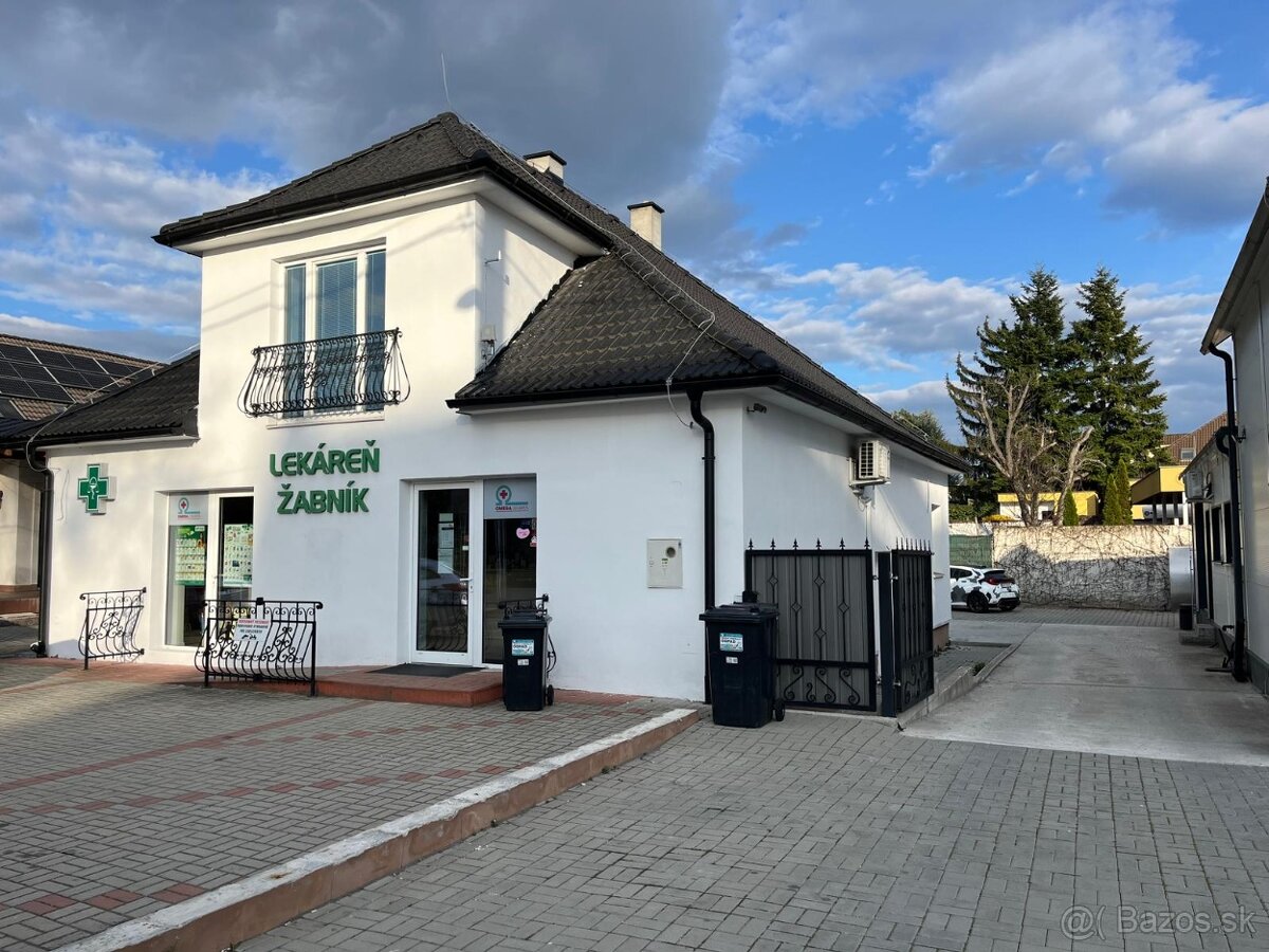 Prenájom domu na podnikateľské účely Prievidza
