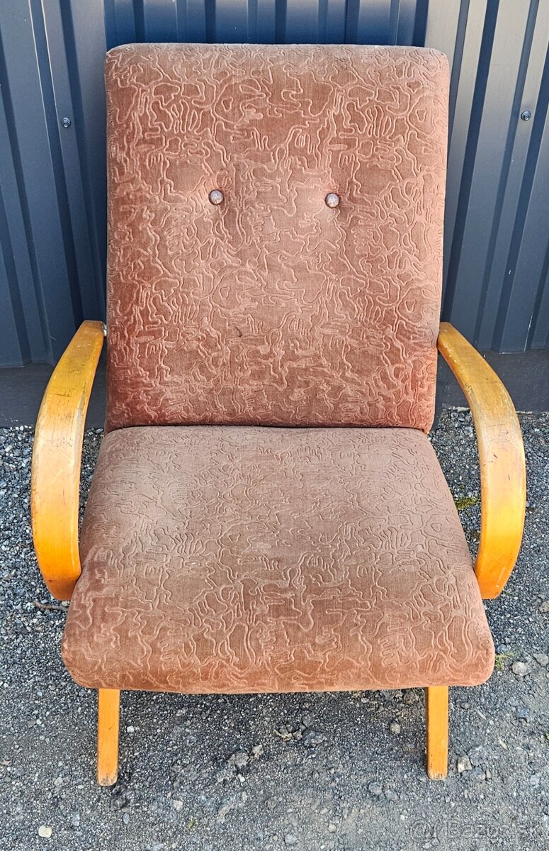 Retro kreslo halabala