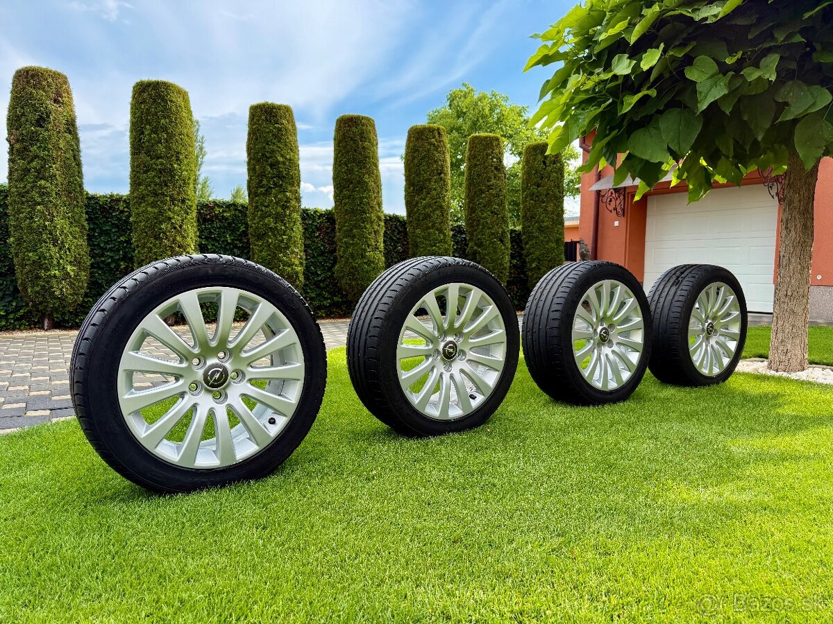 Kompket letnú sadu elektrónov na OPEL - 5x120 245/45 R18.