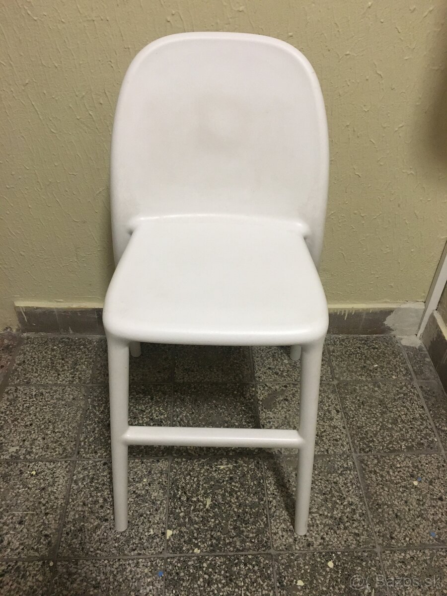 Vysoka stolicka Urban Ikea - biela