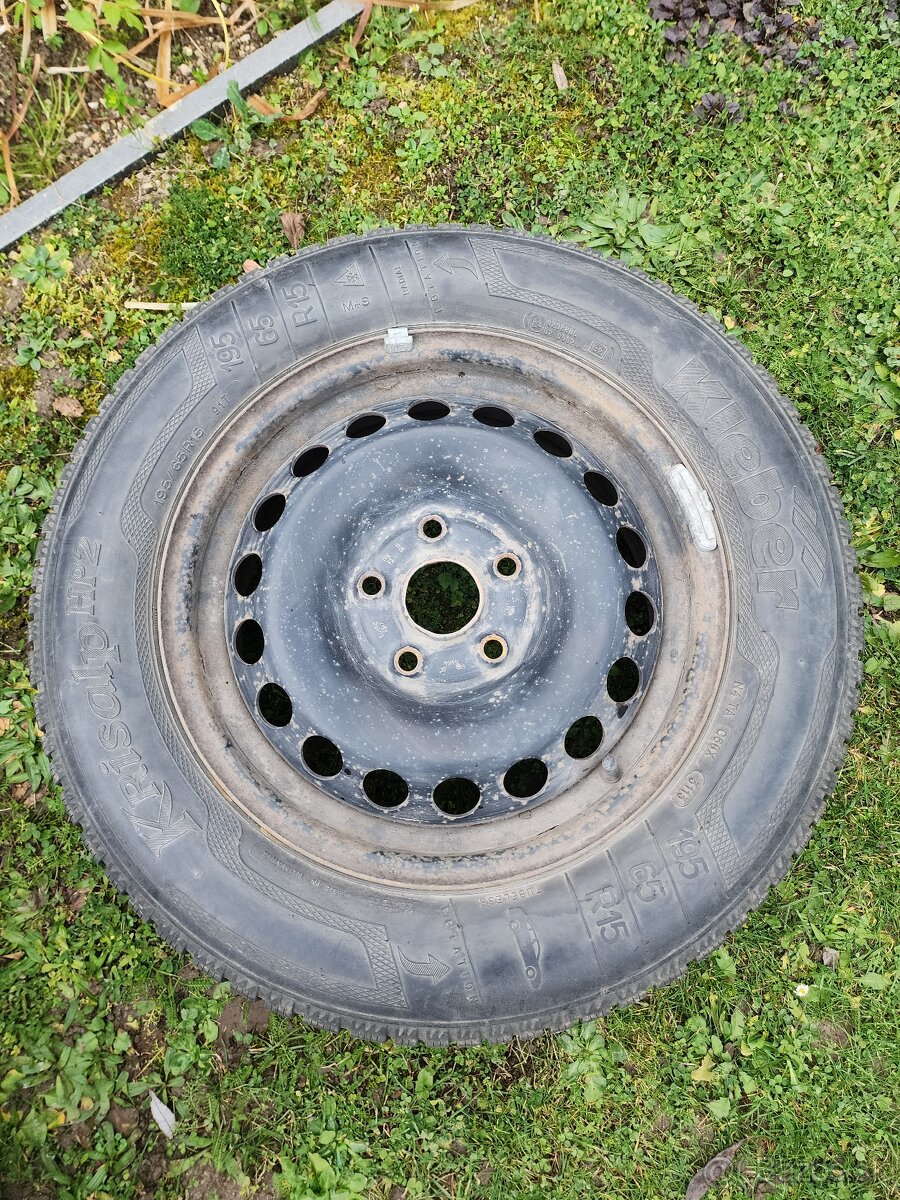Plechové disky r15 5x112 195/65/15