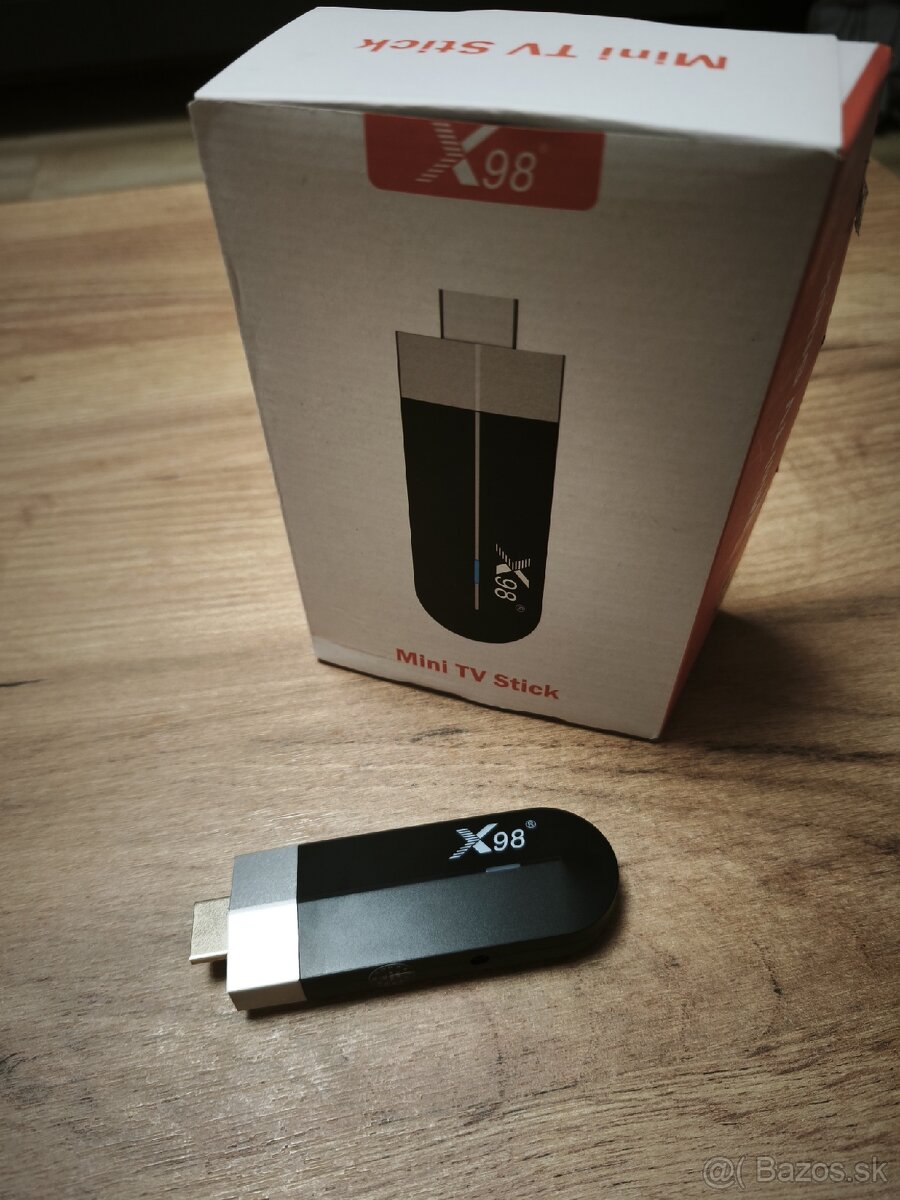 X98S500 Android TV Stick – NOVÉ, nerozbalené