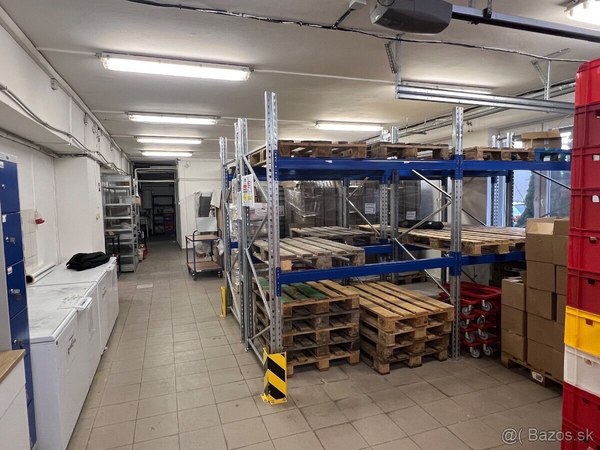 výrobné priestory Veľký Šariš - 1km od R4 100m2