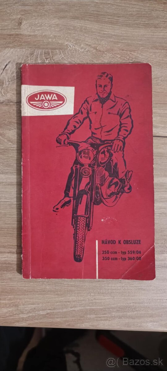 Návod na obsluhu Jawa