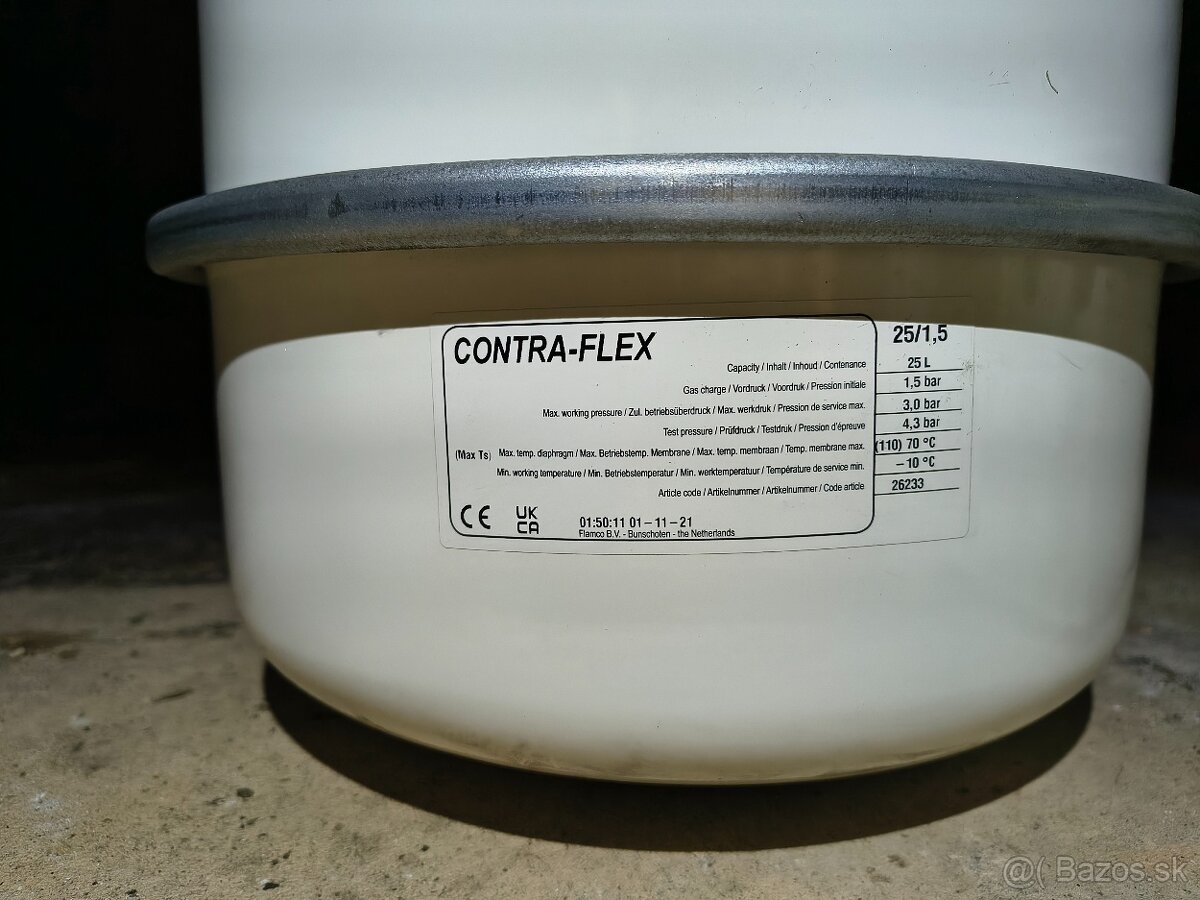 Predam expanzomat, kotol, bojler