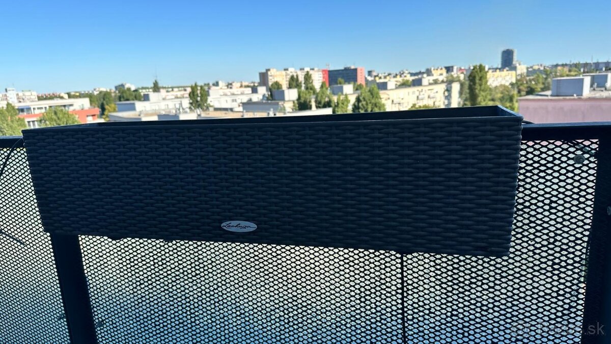 Lechuza Balconera kochlík (80 cm, závesný, antracit)
