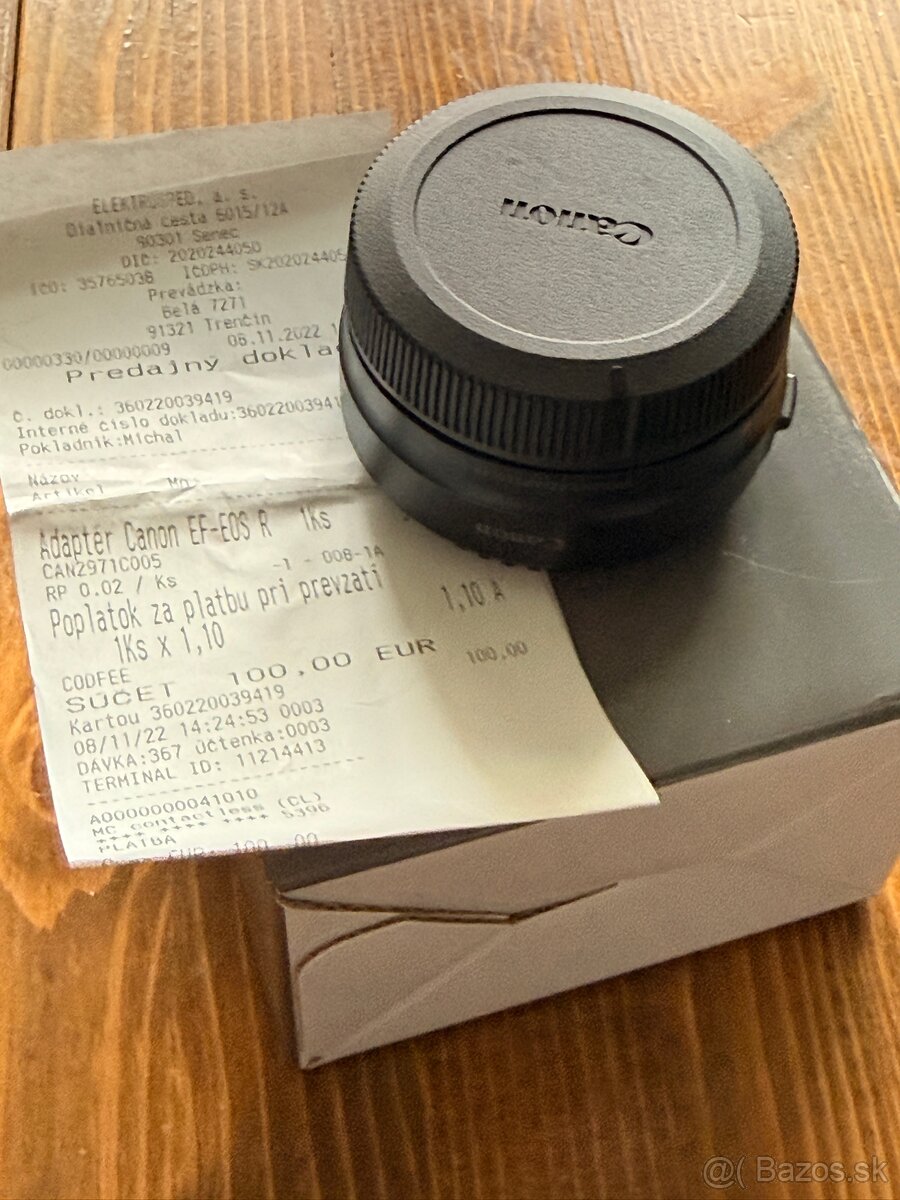 Canon mount adapter ef-eos r