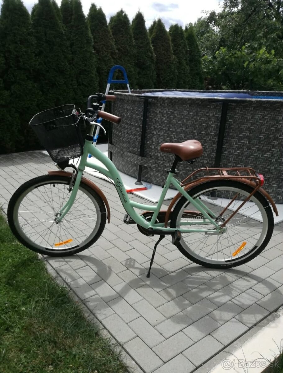Dámsky retro bicykel