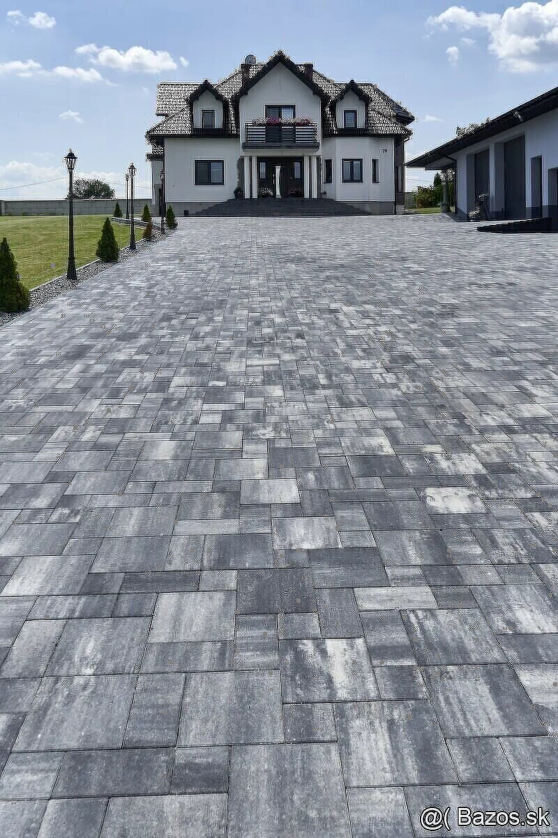 Zámková dlažba 200 m2 / 6 cm