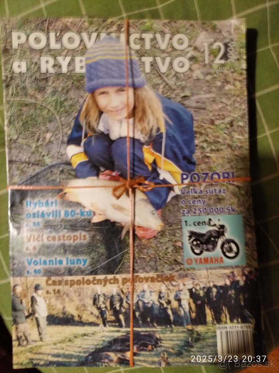 Poľovníctvo a rybárstvo-celé ročníky