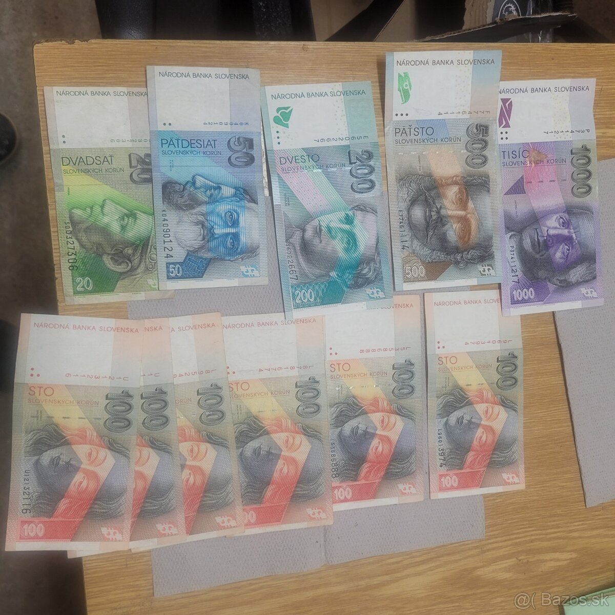 Slovenské Bankovky 110e všetko