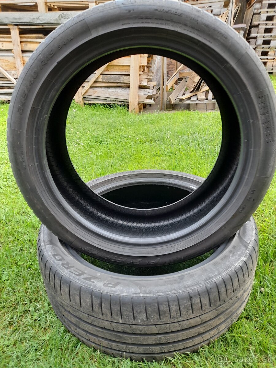 Pirelli 245/40 r19 letné pneumatiky