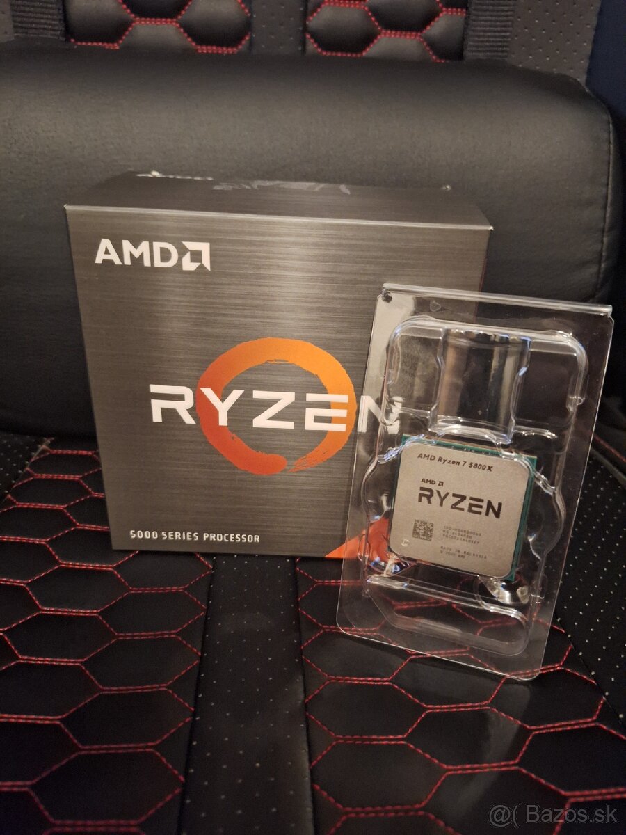 Predám nepoužitý procesor ryzen 7 5800x