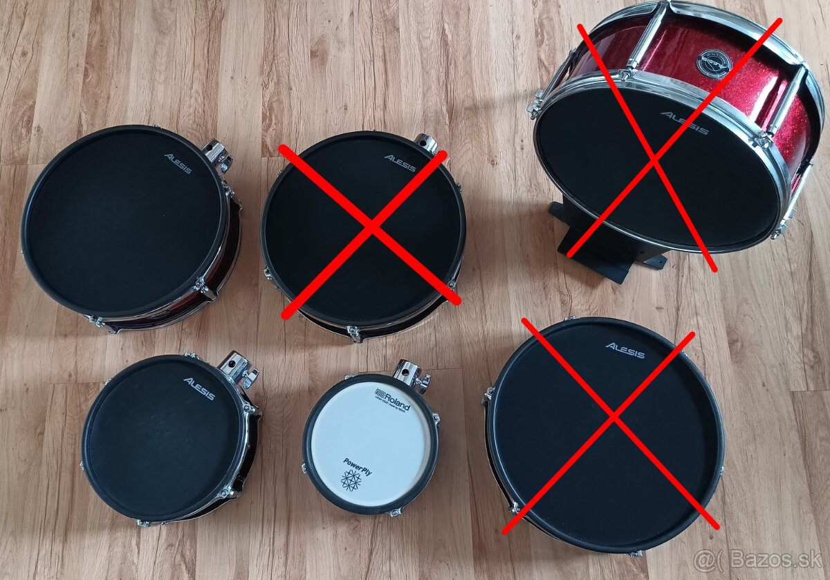 ALESIS STRIKE pady SNARE / TOM / FLOOR