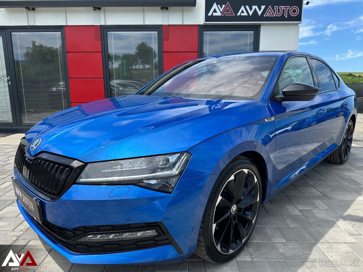 Škoda Superb 2.0 TDI 4x4 DSG Sportline, Pôvodný lak, SR