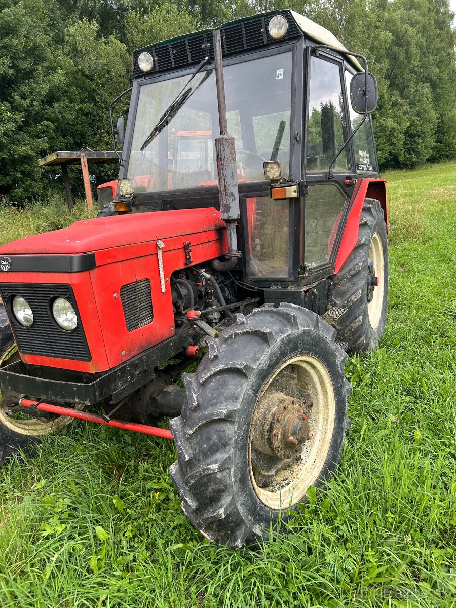 Zetor 7045 plus Zetor 18345