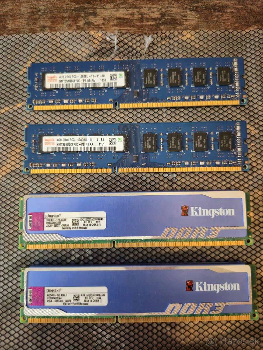 Kingston & Hynix 16 GB DDR3