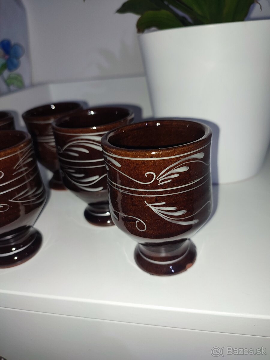 Poháre vintage na víno