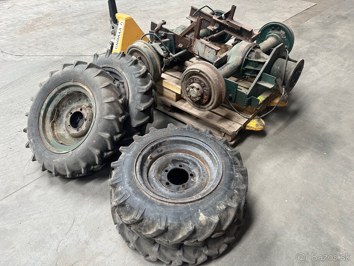 Nápravy ARO , portálová náprava na traktor , zúžené nápravy