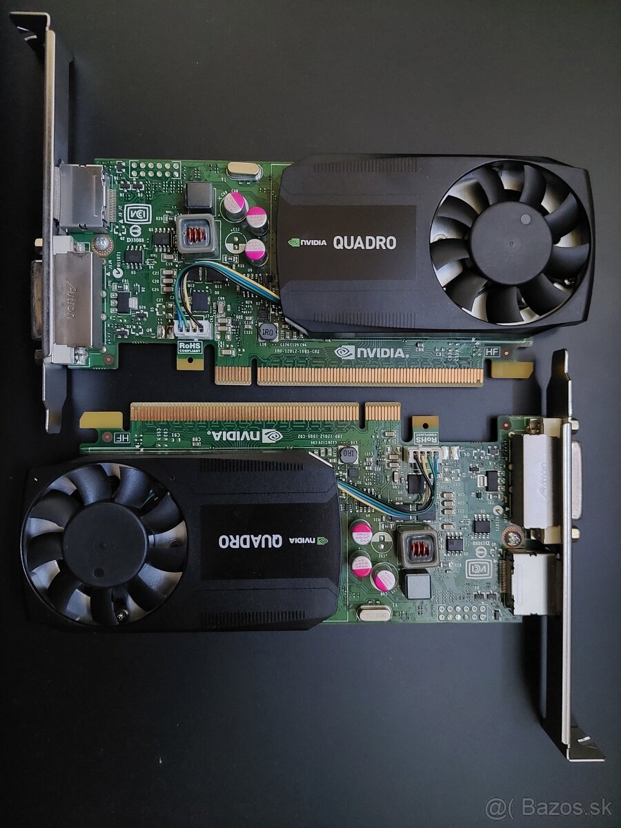 Predám low profilovú grafickú kartu Nvidia Quadro K620.