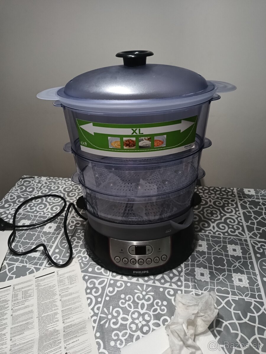 Parný hrniec Philips