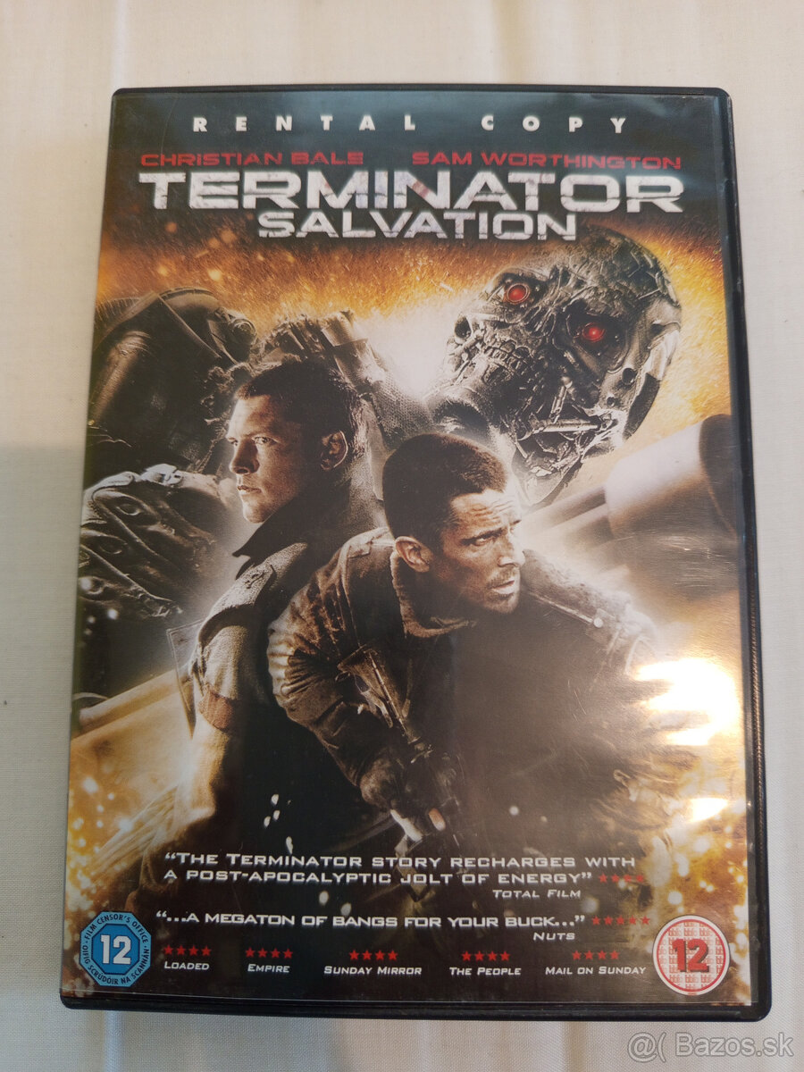 predám DVD Terminator Salvation