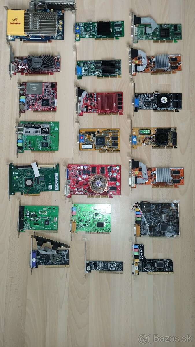 Predám rôzne grafické karty