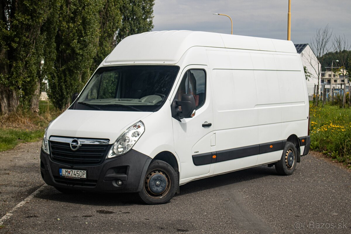 Opel Movano L3H2 92kW, Ťažné na 2.5t, Nezávislé kúrenie