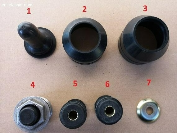 MARZOCCHI gumové diely