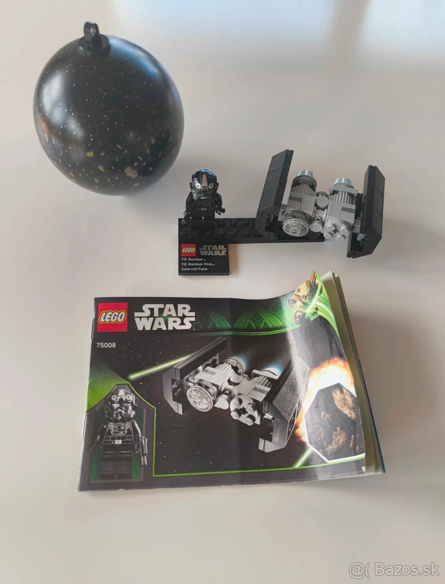 Lego Star Wars 75008 Tie Bomber a Asteroida