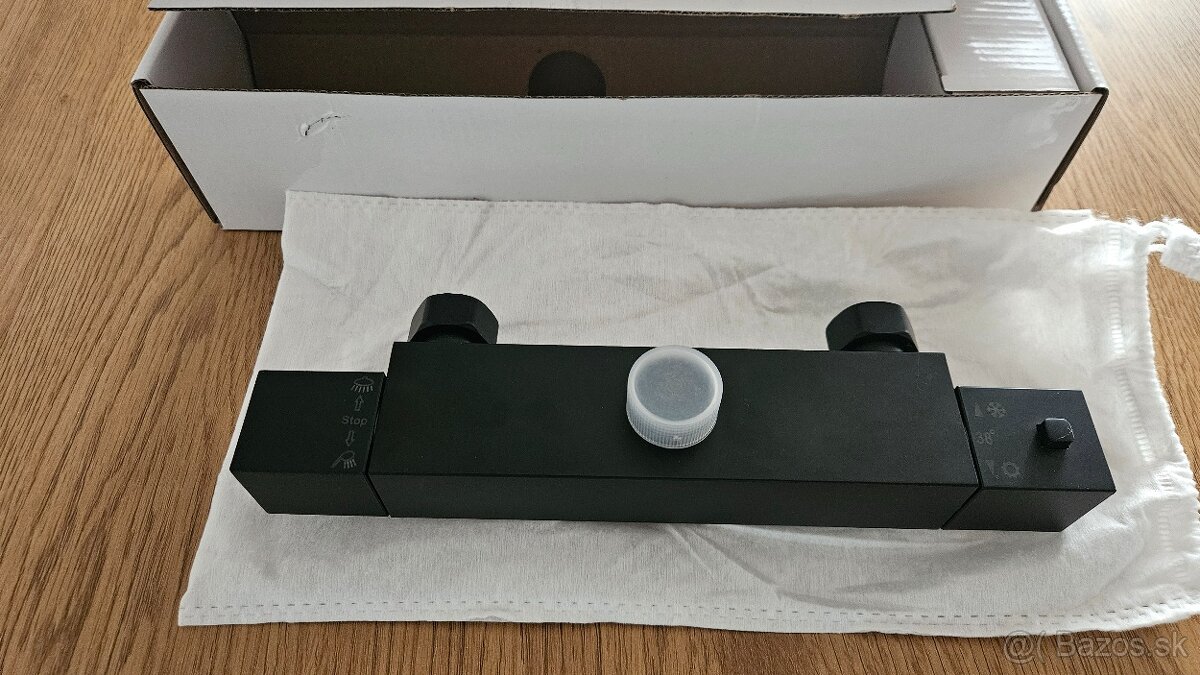 Mexen Cube termostatická sprchová batéria, čierna