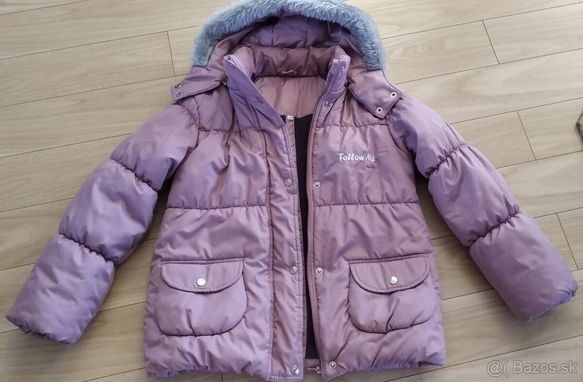 Zimná bunda s kapucňou č.146