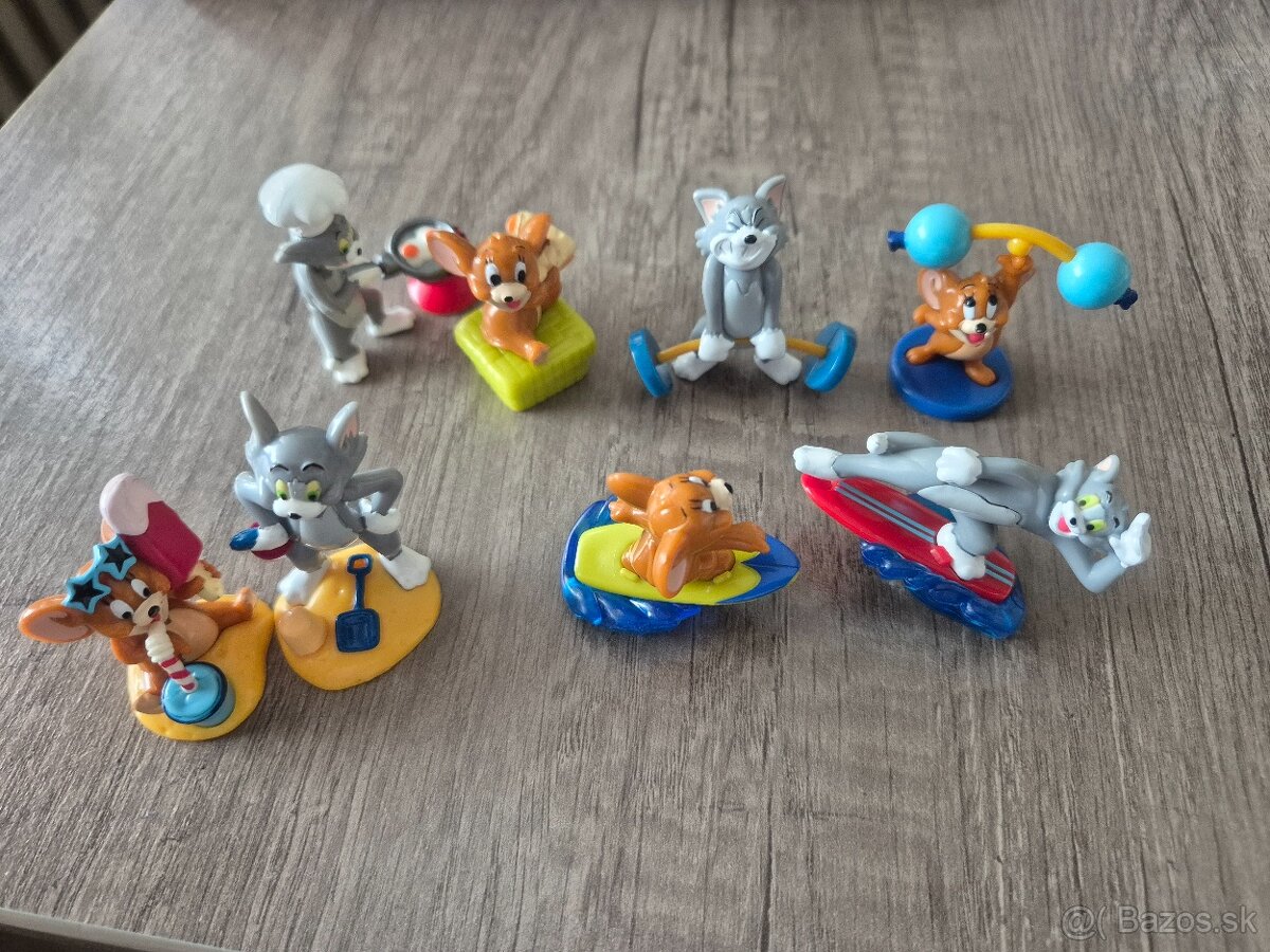 Kinder figurky tom a jerry