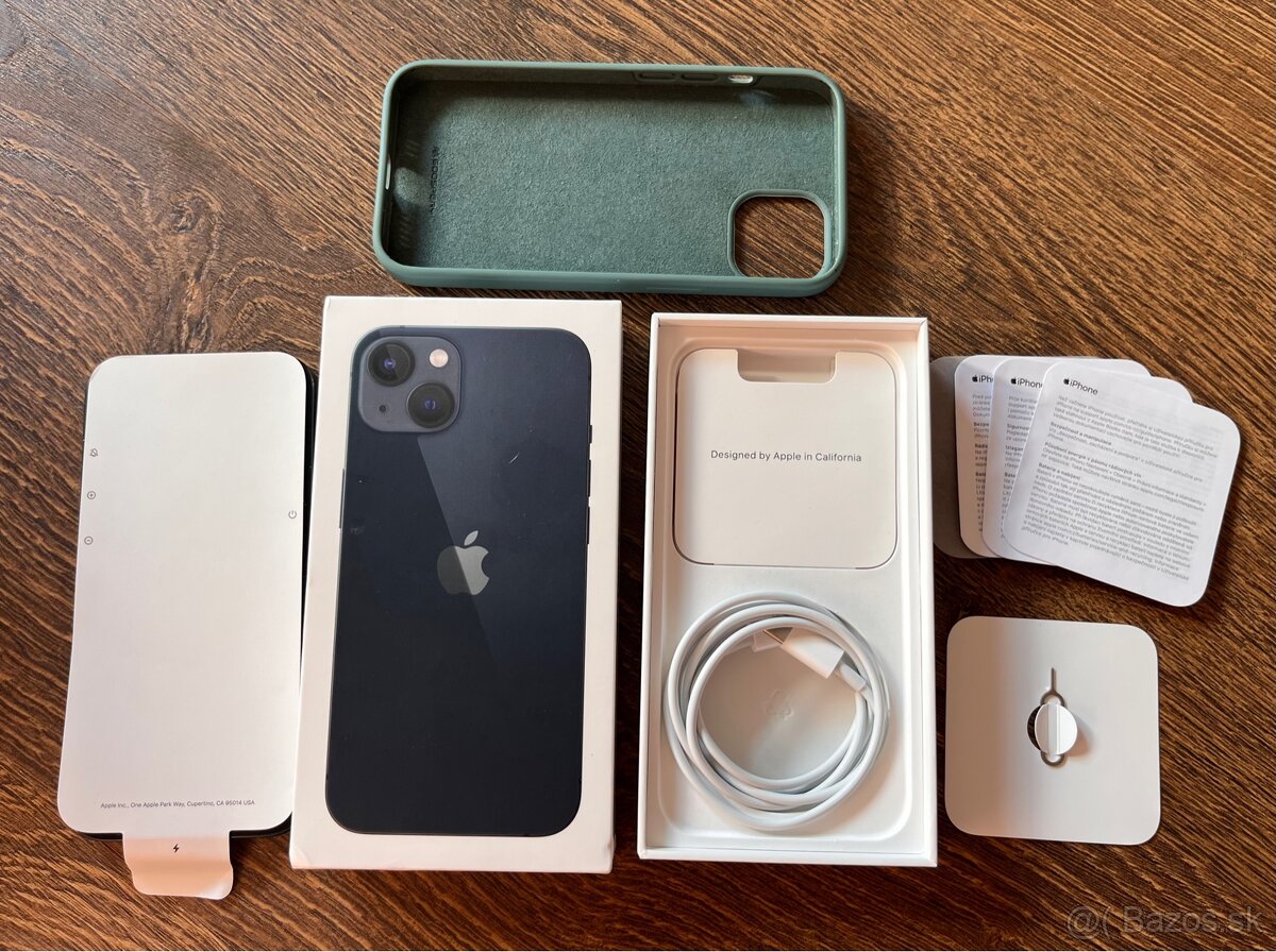 iPhone 13 Midnight, originál stav, batéria 85%