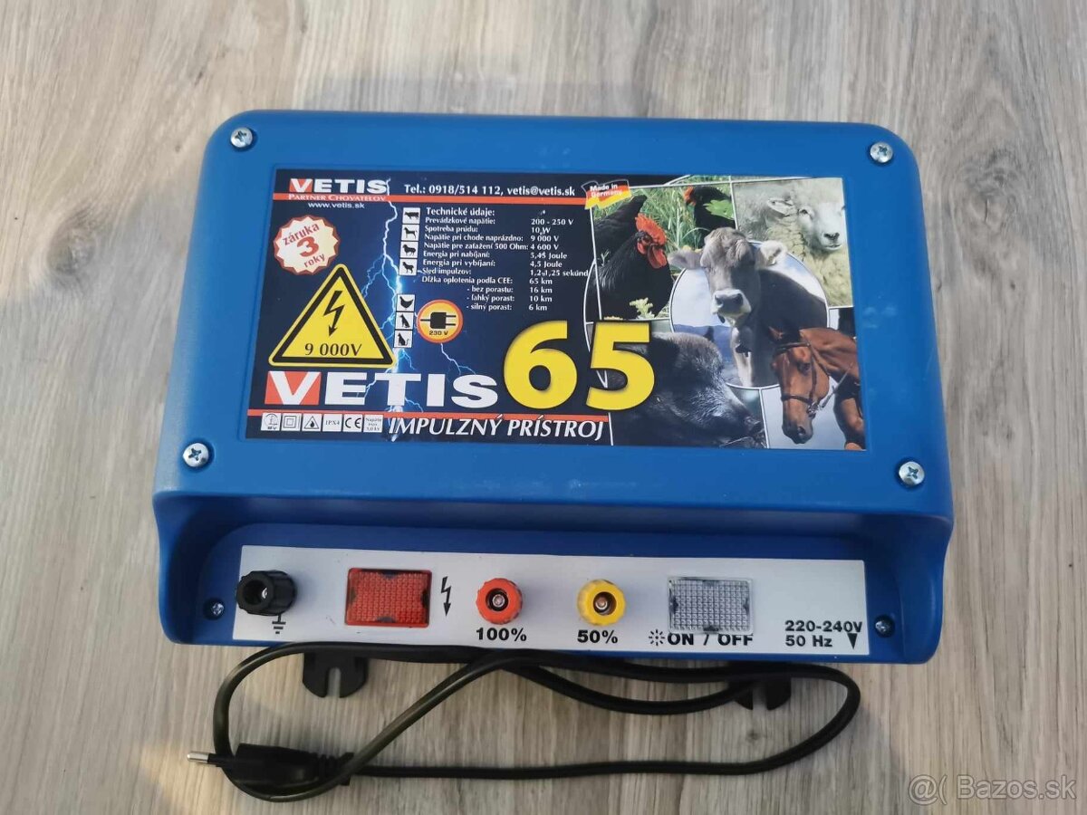 Elektrický oplotok Vetis 65