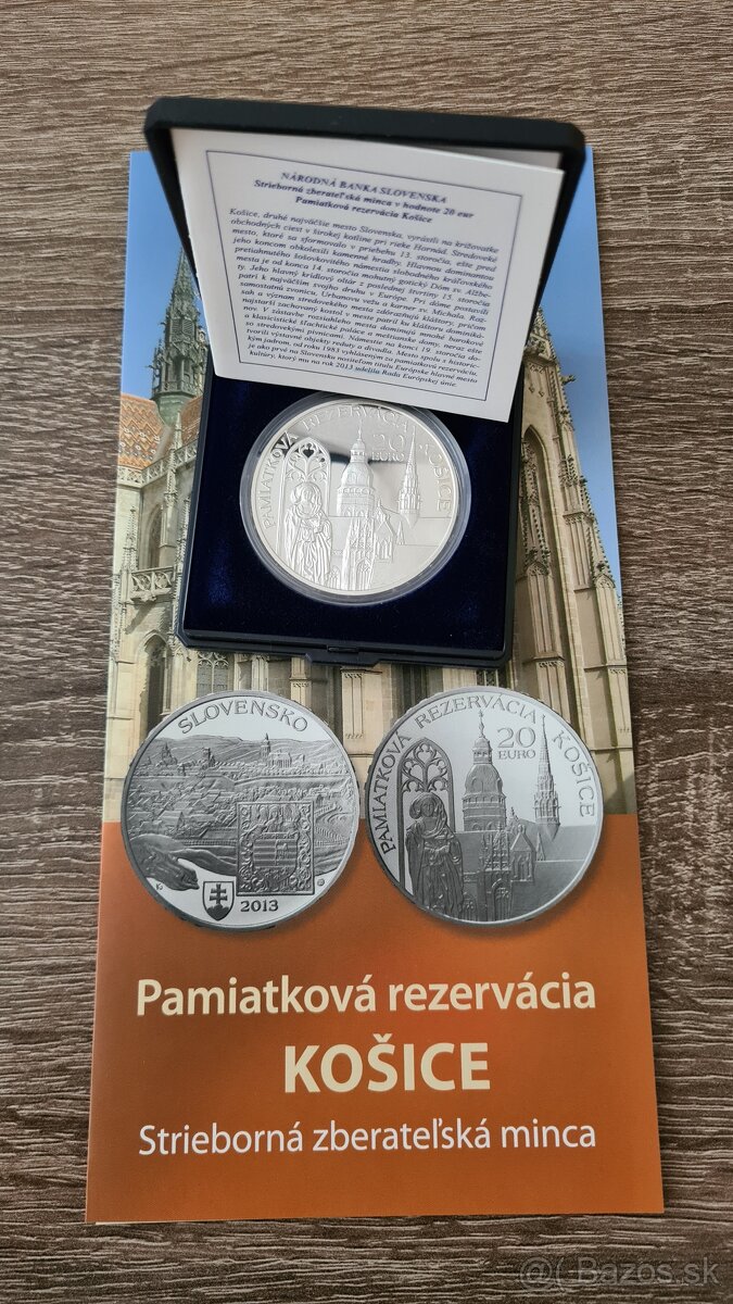 20€ Pamiatková rezervácia Košice - proof