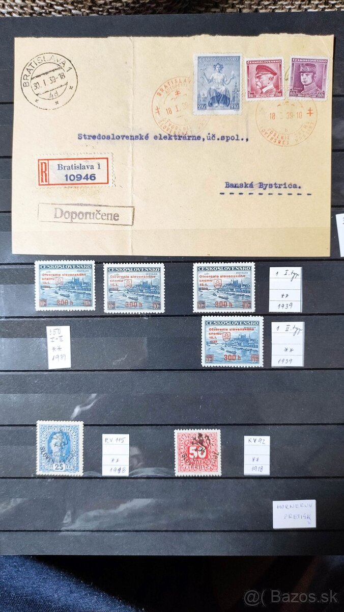 Predám album s poštovými známkami Slovenský štát
