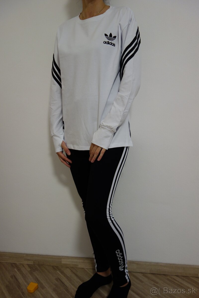 damsky komplet adidas biela mikina cier.pr,