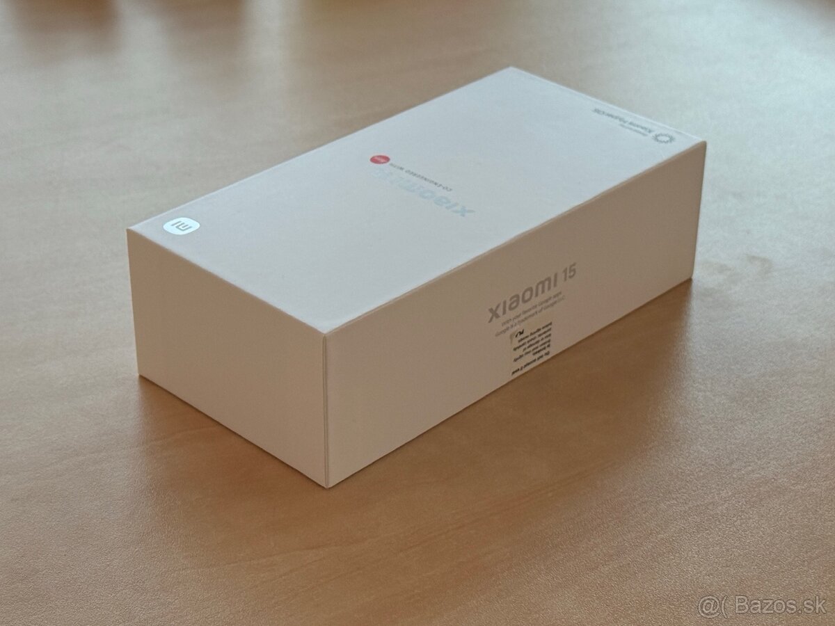 Nový Xiaomi 15 5G 12GB / 512GB Black + Záruka