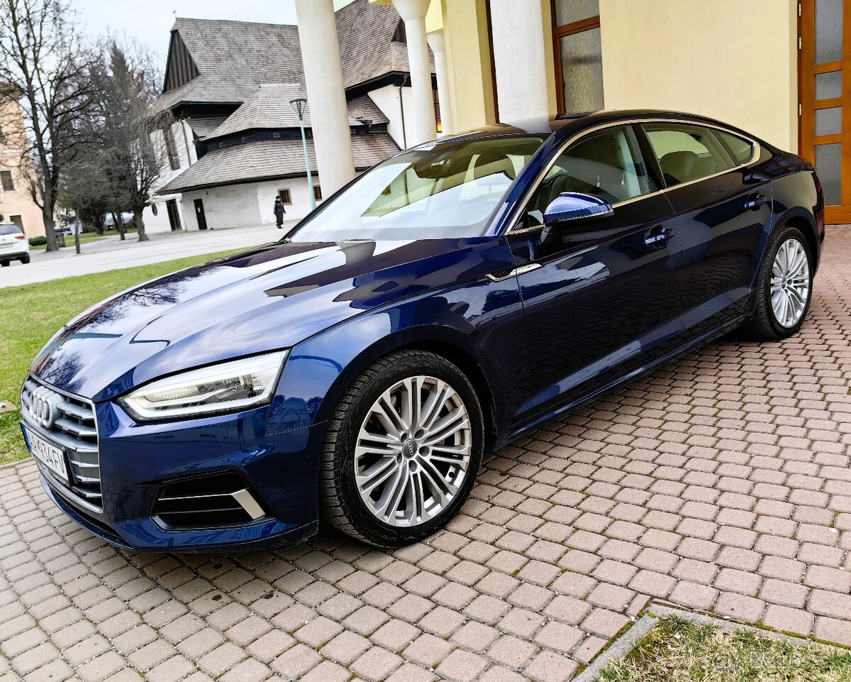 AUDI A5 SPORTBACK -3.0 TDI-QUATTRO-TIPTRONIC-NAVARRA BLUE