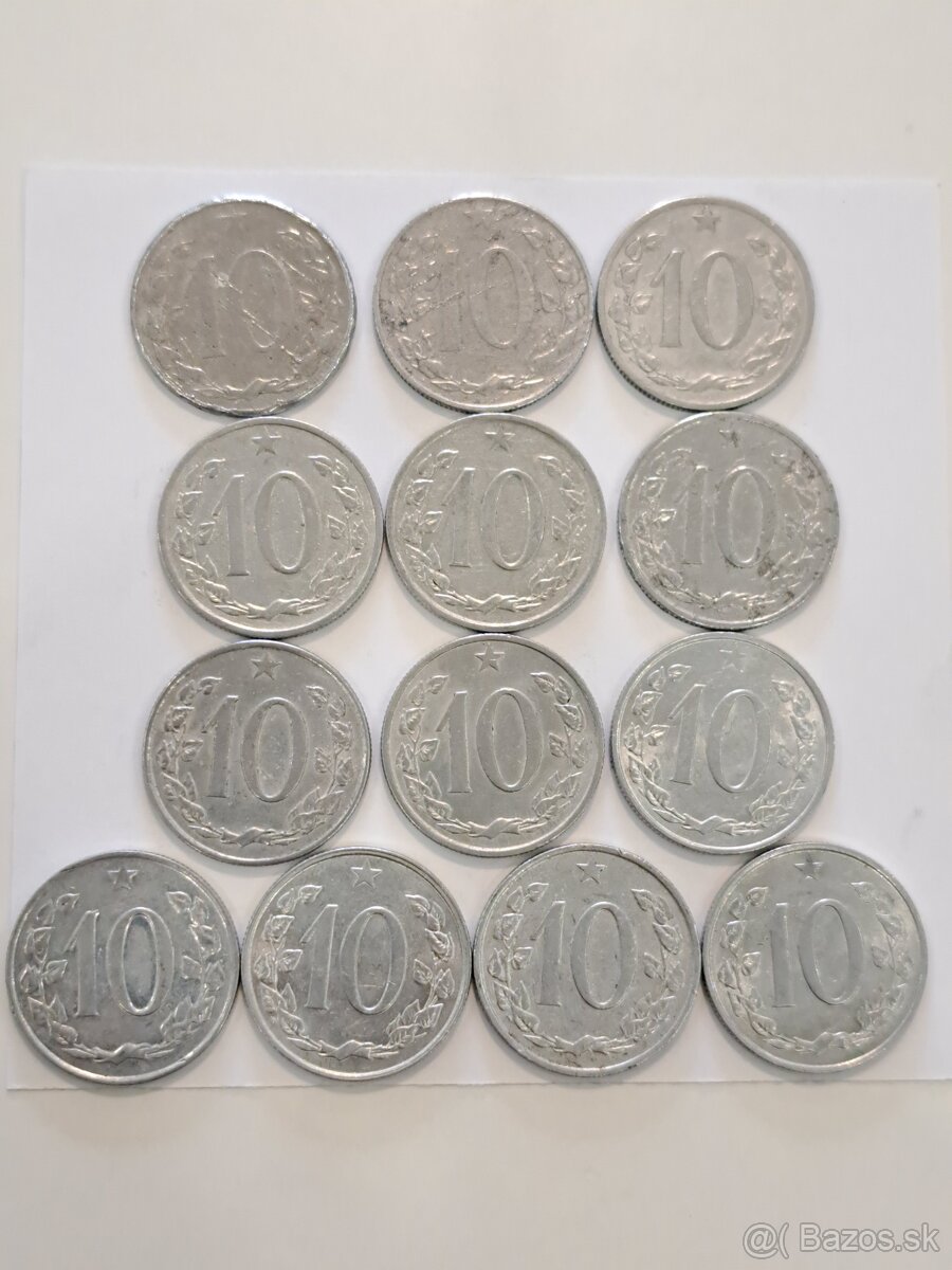 Mince 10 halierov